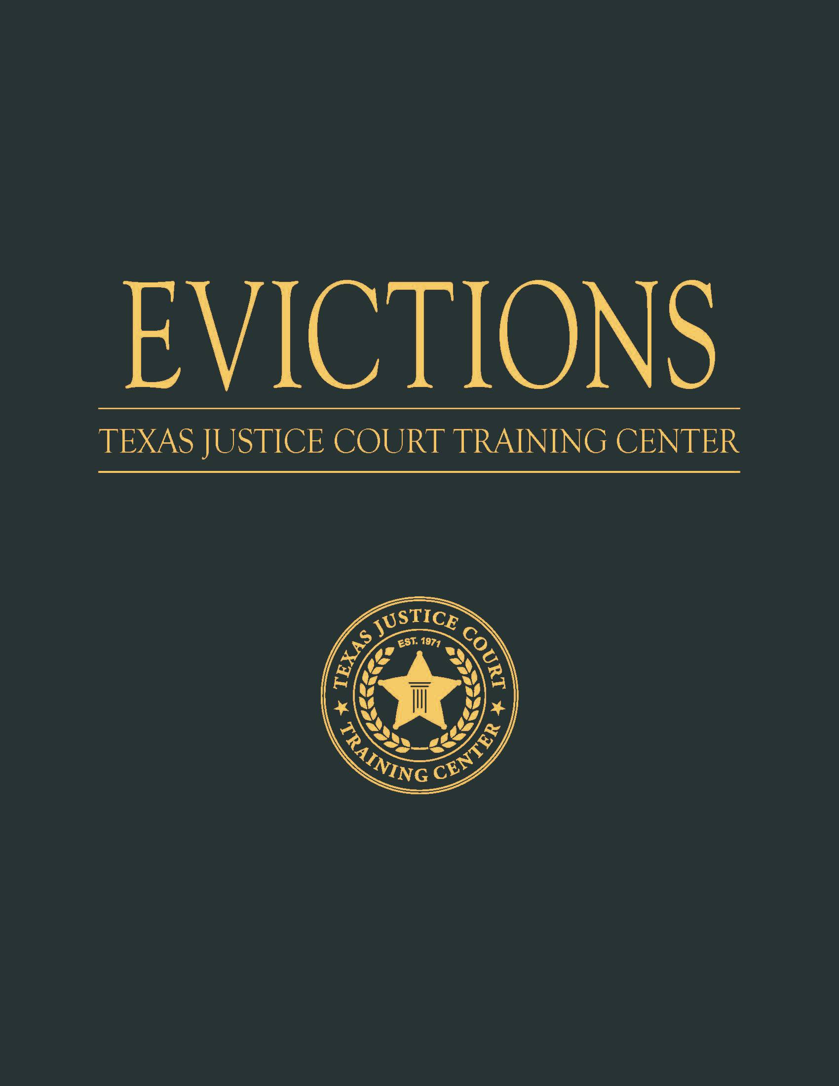 Deskbooks : Texas Justice Court Training Center : Texas State University